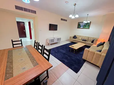 Luxury Furnished, Big Spacious 2BHK Apartment With Balcony Monthly Available In 4200AED/*