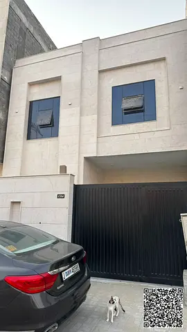 فرصه عظيمه فيلا فاخرة للبيع في الزاهية عجمان 4 غرف وخادمة ومسبح خاص وشلالات وتكييف مركزي وكاميرات أمنية مساحة 3014 قدم شامل رسوم التسجيل والتمليك