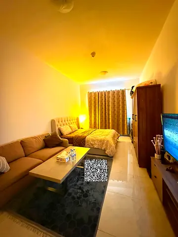 For sale: Ready-to-move-in studio in Sunset Tower, Al-Aliya area.