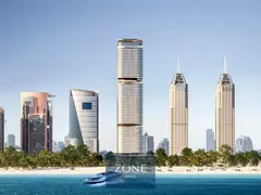 1BR l Sea Palm Views | Iconic Tower I 30/70 Plan