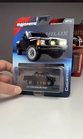 Majorette 1985 Toyota Hilux 4x4 Pickup Die-Cast Collectible (New in Pack)