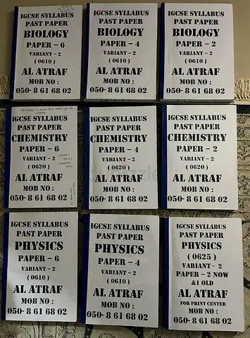 IGCSE past paper booklets for Sale