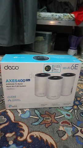 Tp link Deco XE75 AXE5400 MESHWIFI 6E (3 pack)
