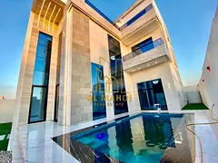 villa modern corner unit including registration fees furnishings+AC+water+electricity , with roof ,