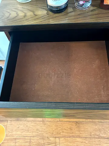 Used Wooden Drawer (Dark Finish) - Good Condition