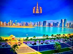 Sea View 3BHK Apartment | Maid's Room | Premium Family Home | Al Khan lagoon