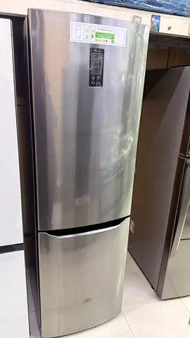 LG fridge bottom freezer steel and steel