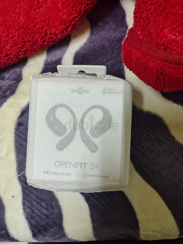 Shokz NEW OpenFit 2+ Open-Ear Headphones, Dolby Audio Enabled, Comfortable Earbuds  Black for sale