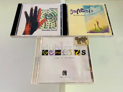 3 Genesis Music CD’s