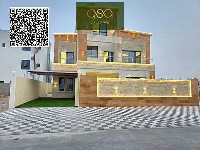Spacious SIX bedrooms living hall with covered parking Villa available for SALE Al zahya Ajman