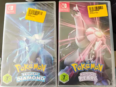 Pokemon Brilliant Diamond Shining Pearl Nintendo Switch Brand New Factory Sealed Game