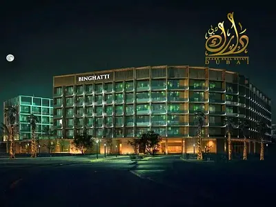 Furnished Studio-Binghatti Hillcrest Arjan-Pool & City Views