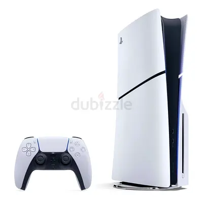 Sony PlayStation 5 Console with DualSense Controller 2pcs -Disc Console (New 2023 Sli
