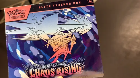 Pokemon chaos rising TCG “ETB”