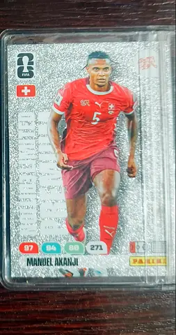 Panini FIFA World Cup 2026 Manuel Akanji Silver Collectible Card