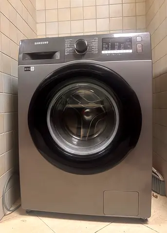 Samsung Front Load Washing Machine - Grey, Good Working Condition