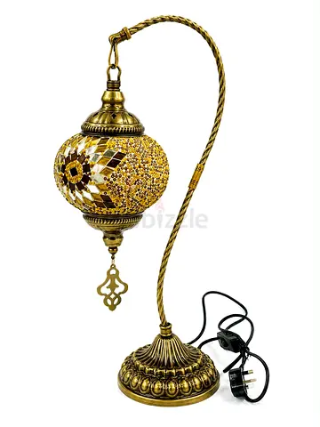Handcrafted Turkish Mosaic Table Lamp