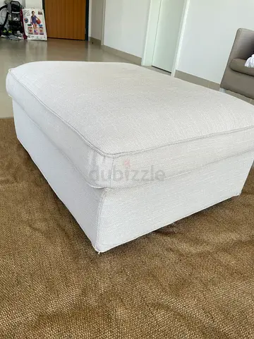 Ikea beige storage / footstool - good condition