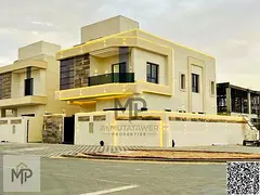 For Sale | Corner villa on two streets in Helio 2 - Ajman. Prime location. Registration fees include