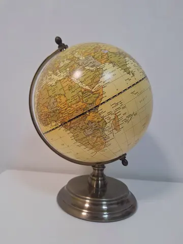 Vintage decorative WORLD GLOBE