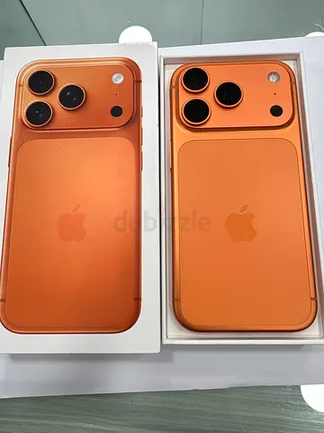 i phone 17 pro 1tb orange battary 100% cycle 7 full box with Apple care+ 2028 years available