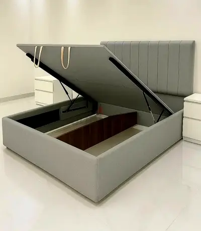 Brand new King size Hydrolic Storage bed frame Available