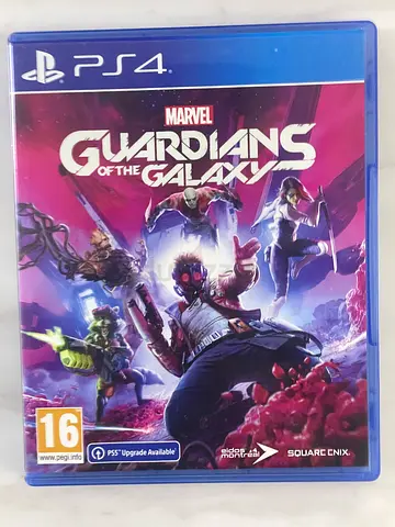 PS4 Marvels Guardians of the Galaxy (Disc + Case) - Good Condition