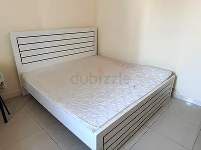 king size bed with coat