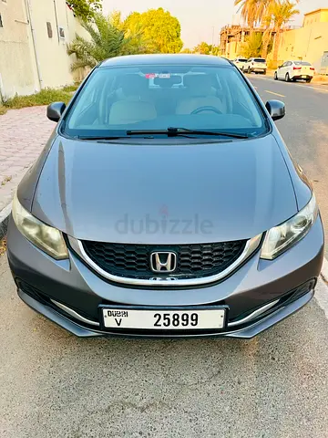 Honda Civic EXi 2014 GCC Specs - Well Maintained