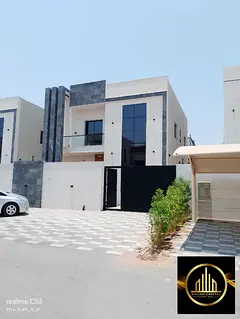 Modern villa in Al Zahia – Ajman | 4 master bedrooms with pool | Includes registration fees, elect