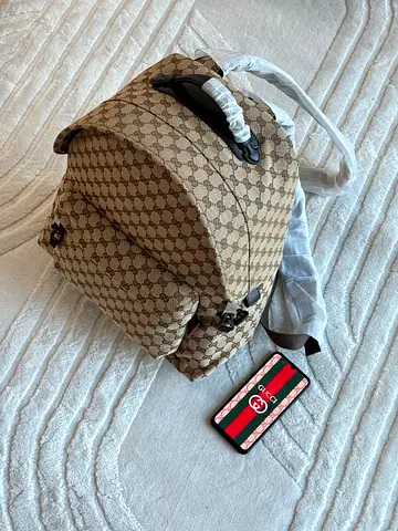 Gucci GG Supreme Canvas Backpack