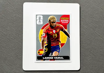 Lamine Yamal Silver Extra Sticker – Panini FIFA World Cup 2026 – Mint Condition