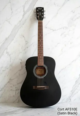 Cort Guitar AF510E Matte Black
