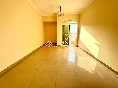 With Open view spacious! 1bhk front of zahia city center with “ balcony “wardrobe” master bedroom “