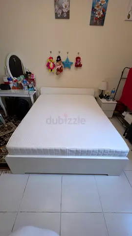 IKEA bed frame with mattress 160 cm ready to go at crazy price