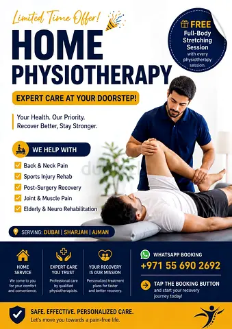 . Home Physiotherapy at Your Doorstep | Expert Physiotherapist