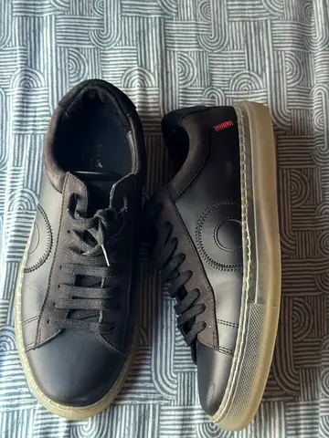 Oliver Cabell Low 1 Ghost for Unisex-Adult - Buttery Italian Leather Size 37
