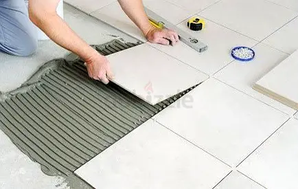 Tile floors