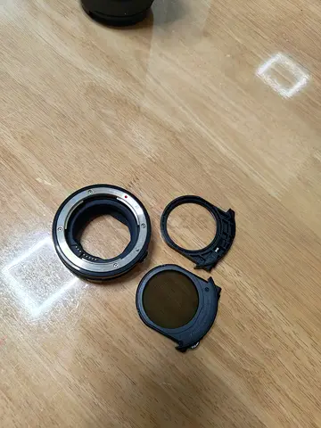 Canon Drop-In Filter Mount Adapter EF-RF ND filter