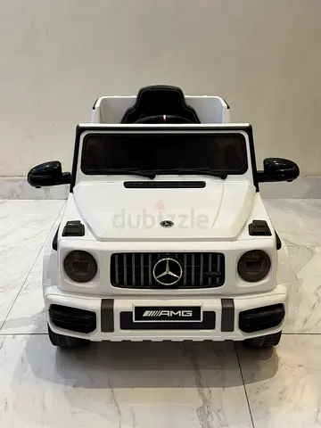 Kids Ride-On Mercedes AMG Electric Car - White