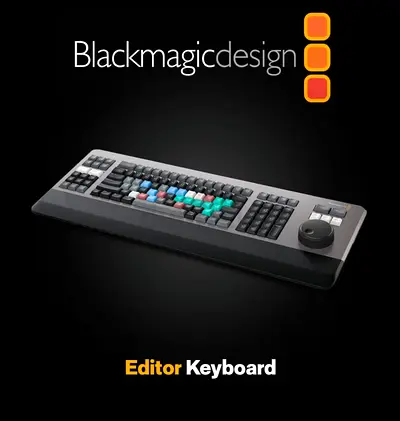 Blackmagic Design DaVinci Resolve Editor Keyboard
