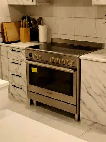 Bosch Stainless Steel Electric Range with Oven - Good Condition