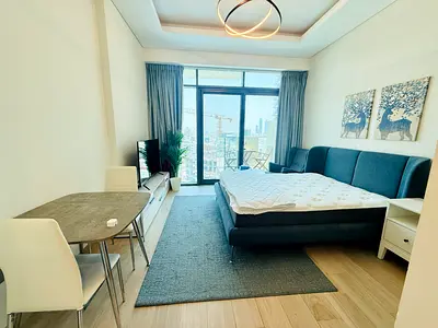 Fully Furnished// Spacious Studio Just 50k Rent 4 Cheques Payment