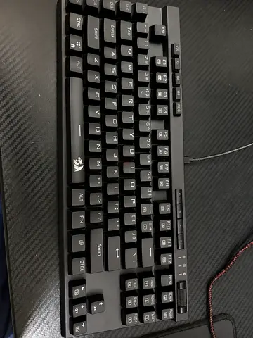 Redragon K587 MAGIC-WAND 87 Keys Compact RGB TKL Mechanical Gaming Keyboard, Type-C Keyboard with 9