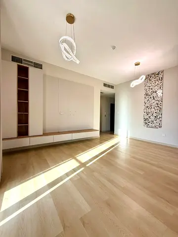 Beautiful 2BR apartment in Al Zahia Gardens with built-in wardrobes, a large balcony, gym, swimming pool, parking, spacious layout, and one annual pay