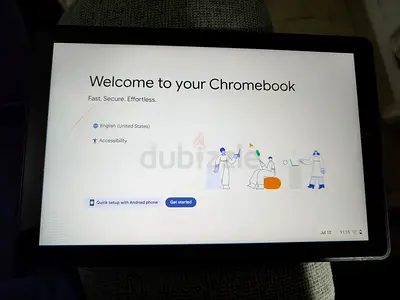 Lenovo Chromebook 11-inch Slim Tablet - Broken screen, Touch Not Working Fully, Repairing Required