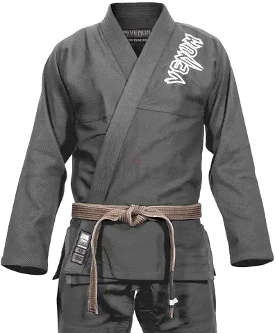 New Jiu Jitsu Kimono Gray Venum Contender BJJ size A2.5