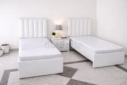 Brand new single size bed with mattress good Quality single bed strong kids bed