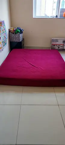 Queen size medical Mattress with top cushion-total 6 inch thickness