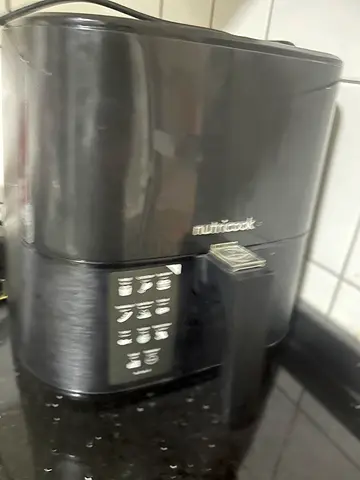 Nutricook Air Fryer - Compact Black, Good Working Condition